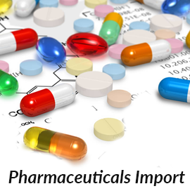 pharmaceuticals import export data
