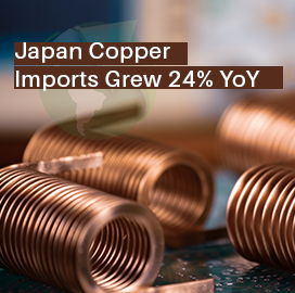Japan Copper Imports Grew