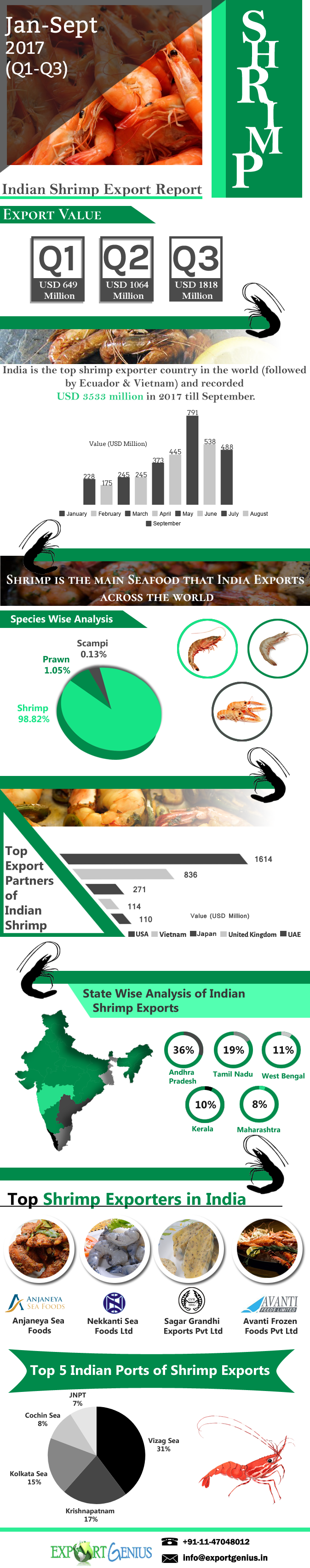 Indian Shrimp Exports