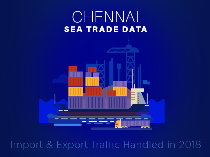 Chennai Sea Trade Data Import & Export Traffic Handled in 2018
